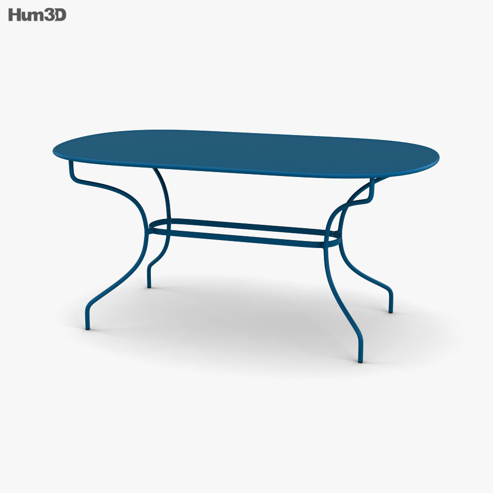 Fermob Opera Oval Table 3D model