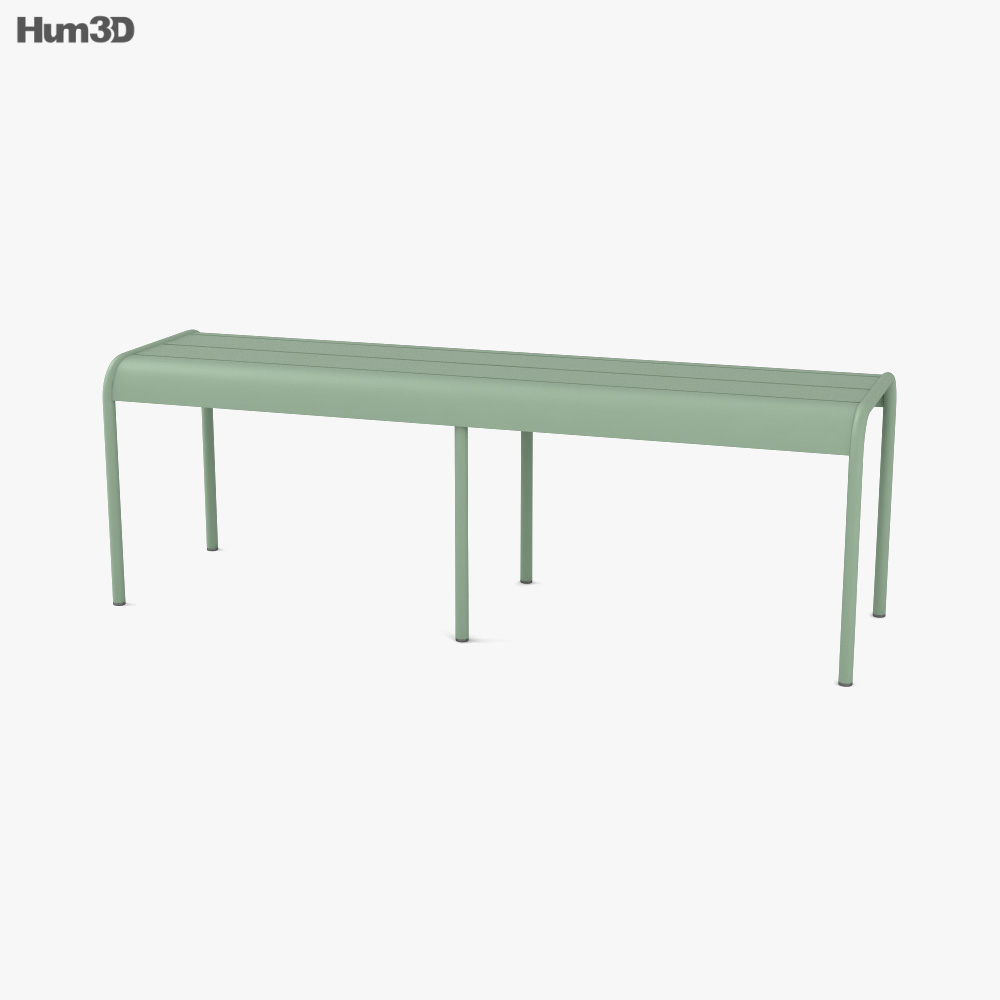 Fermob Luxembourg Bench 3D model