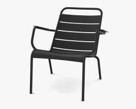 Fermob Luxembourg Low Armchair 3D model