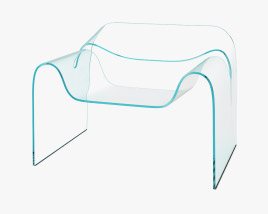 Fiam Ghost Chair 3D model