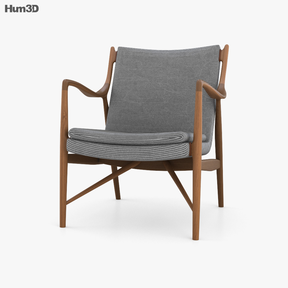 Finn Juhl 45 Chair 3d model