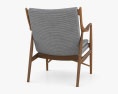 Finn Juhl 45 Cadeira Modelo 3d