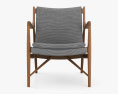 Finn Juhl 45 Chair 3d model