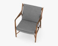 Finn Juhl 45 Cadeira Modelo 3d