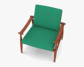 Finn Juhl Spade Easy Cadeira Modelo 3d