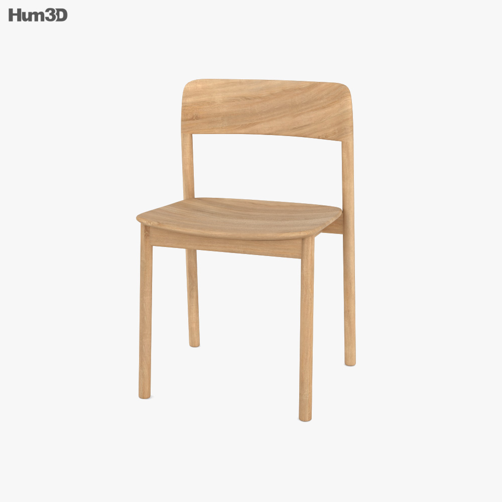 Foster And Partners OVO Side chair 3D model
