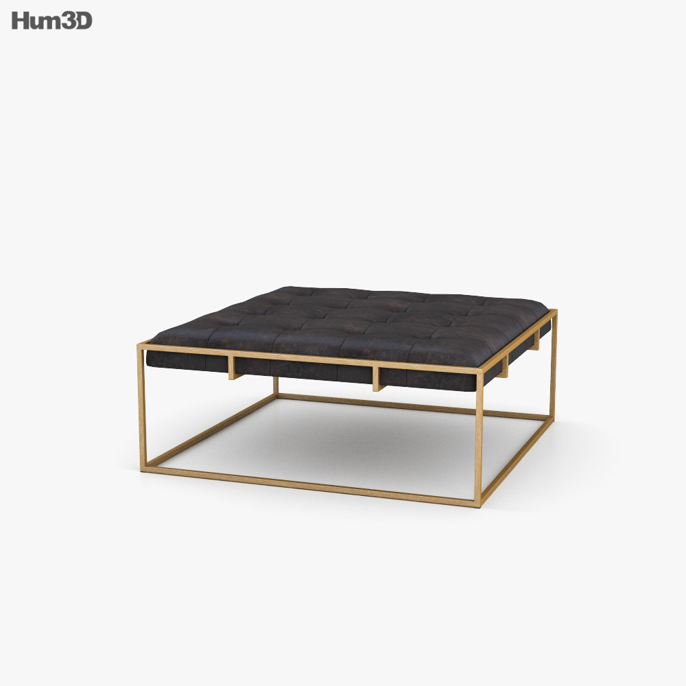Four Hands Oxford Square Coffee table 3D model