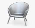 Fredericia Ditzel Lounge chair Modello 3D