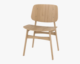 Fredericia Soborg Chair 3D model