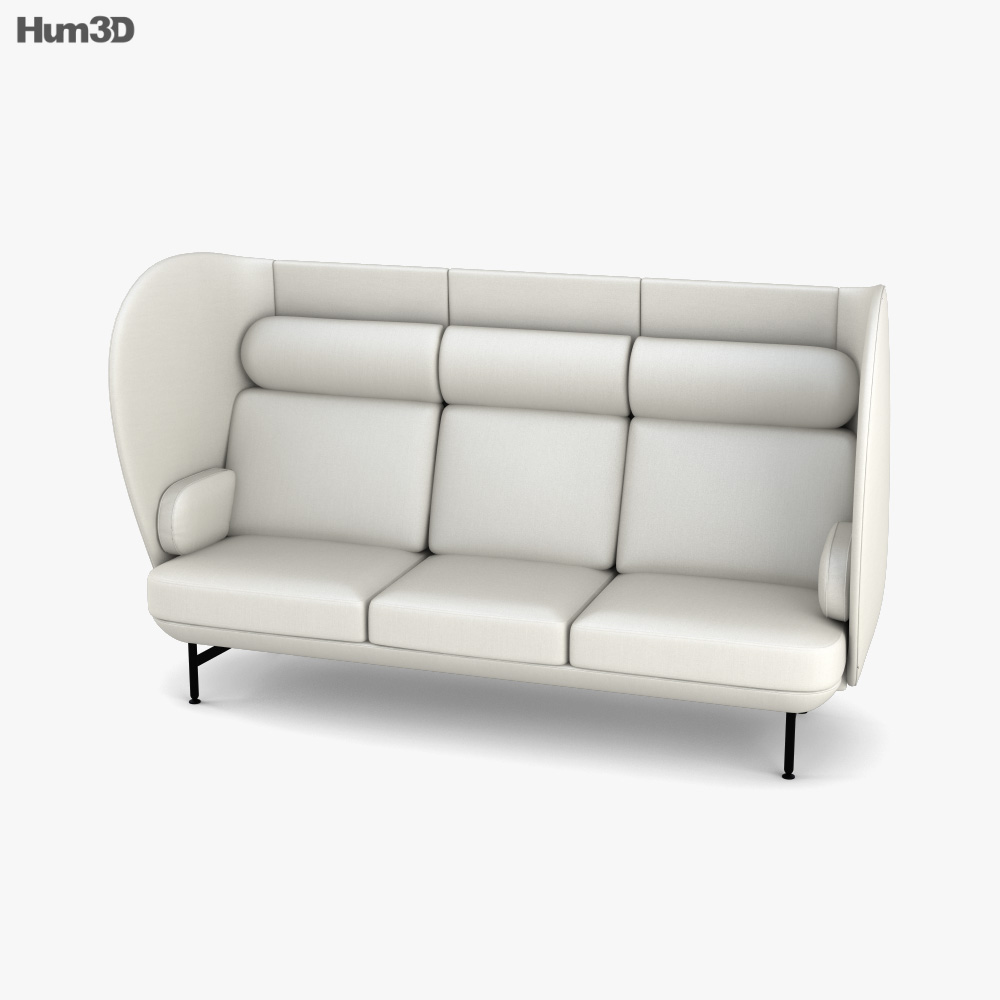 Fritz Hansen Plenum Sofa 3D model