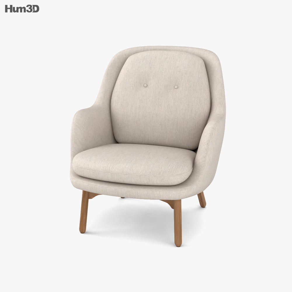 Fritz Hansen JH5 Chair 3D model