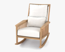 Garpa Rocking chair 3D model