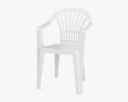 Chaise en plastique Modèle 3d