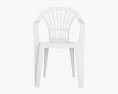 Plastic chair 3d model