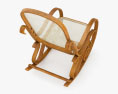 Vintage rocking chair 3d model