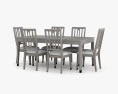Classic Dining Set 3d model