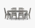 Classic Dining Set 3d model