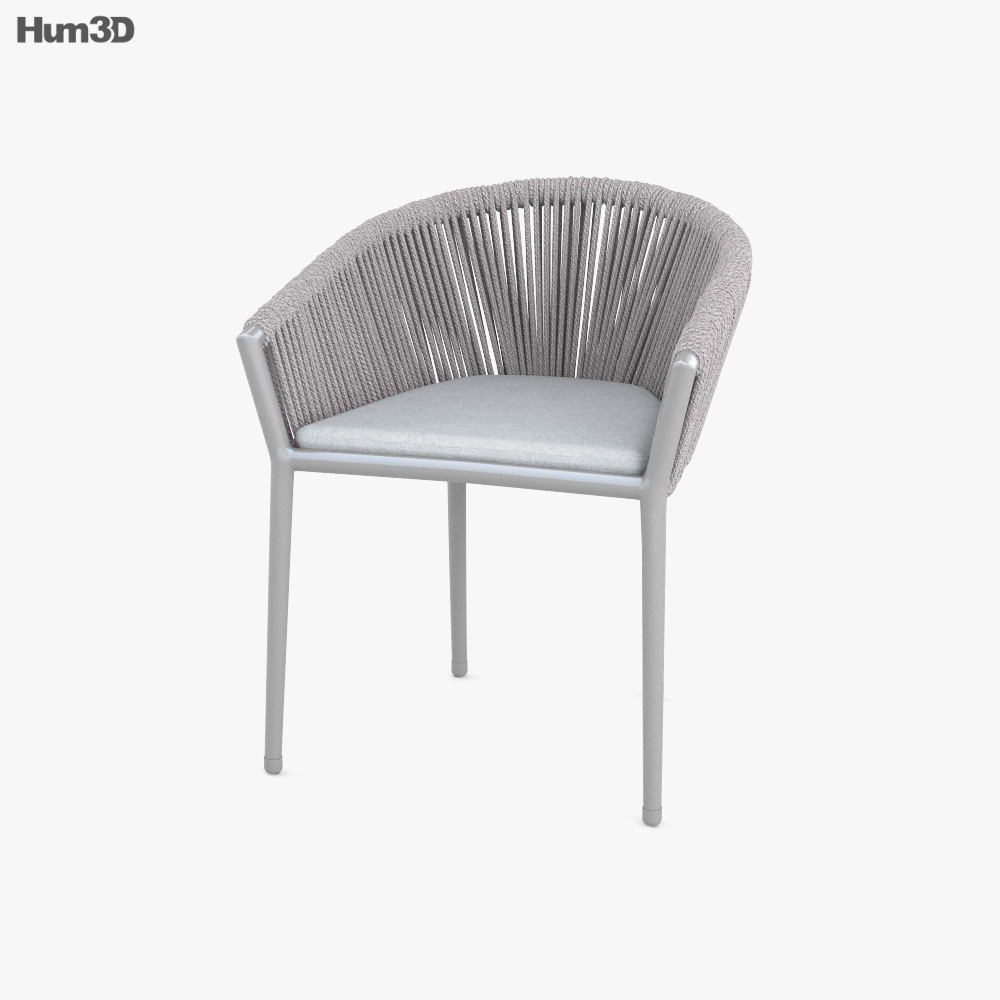 Muse Dining chair 3D model