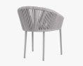 Muse Dining chair 3d model