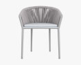 Muse Dining chair 3d model