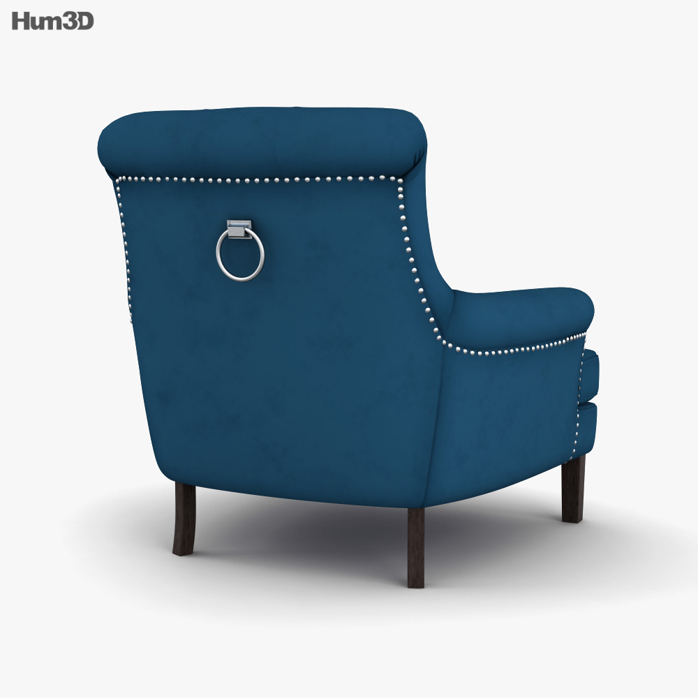 Positano Lounge armchair 3d model
