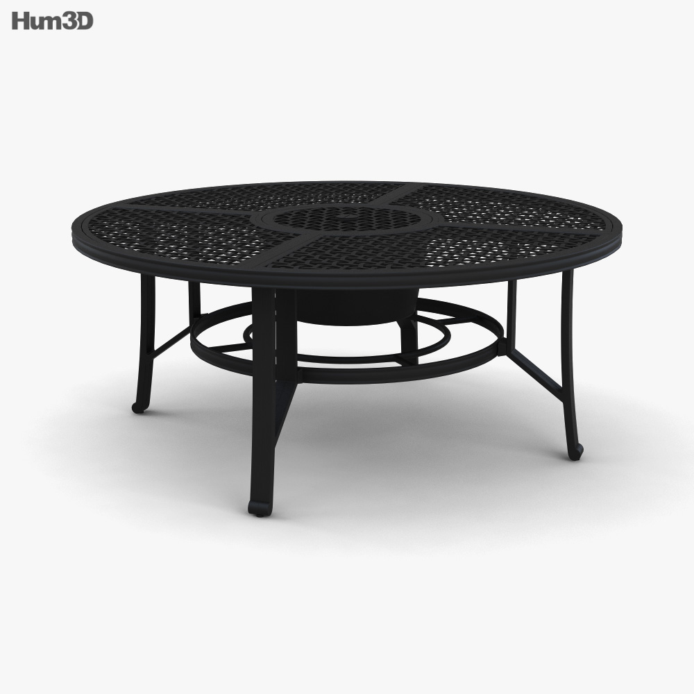 Hartman Jamie Oliver Fire Pit Lounge table 3D модель