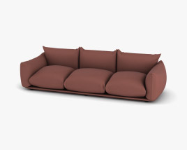 Marenco Three Seater Sofa 3D model