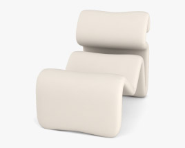 Etcetera Lounge chair 3D model