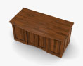 Amish Liberty Classic Executive Desk 3d model