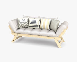 Alula Futon Sofa 3D model