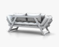 Alula Futon Sofa 3D-Modell