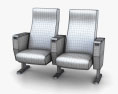 Auditorium chair 3d model