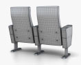 Auditorium chair 3d model