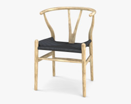 Woven Wood Sessel 3D-Modell