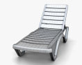 Pool Lounge chair 3d model