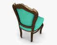 Baroque 의자 3D 모델 