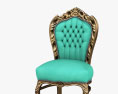 Baroque Cadeira Modelo 3d