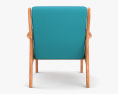 Horsnaes Danish Teak Lounge chair 3d model