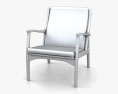 Horsnaes Danish Teak Lounge chair 3d model