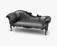 Baroque Queen Chaise 3d model