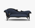 Baroque Queen Chaise 3d model