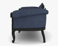 Baroque Queen Chaise 3d model