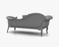 Baroque Queen 躺椅 3D模型