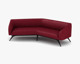 Fifth Avenue Angled Sofa 3D model