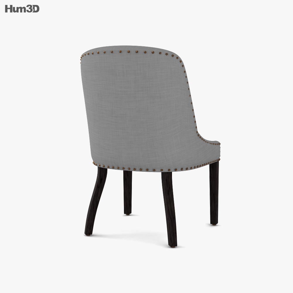 Gemma Upholstered 肘掛け椅子 3Dモデル