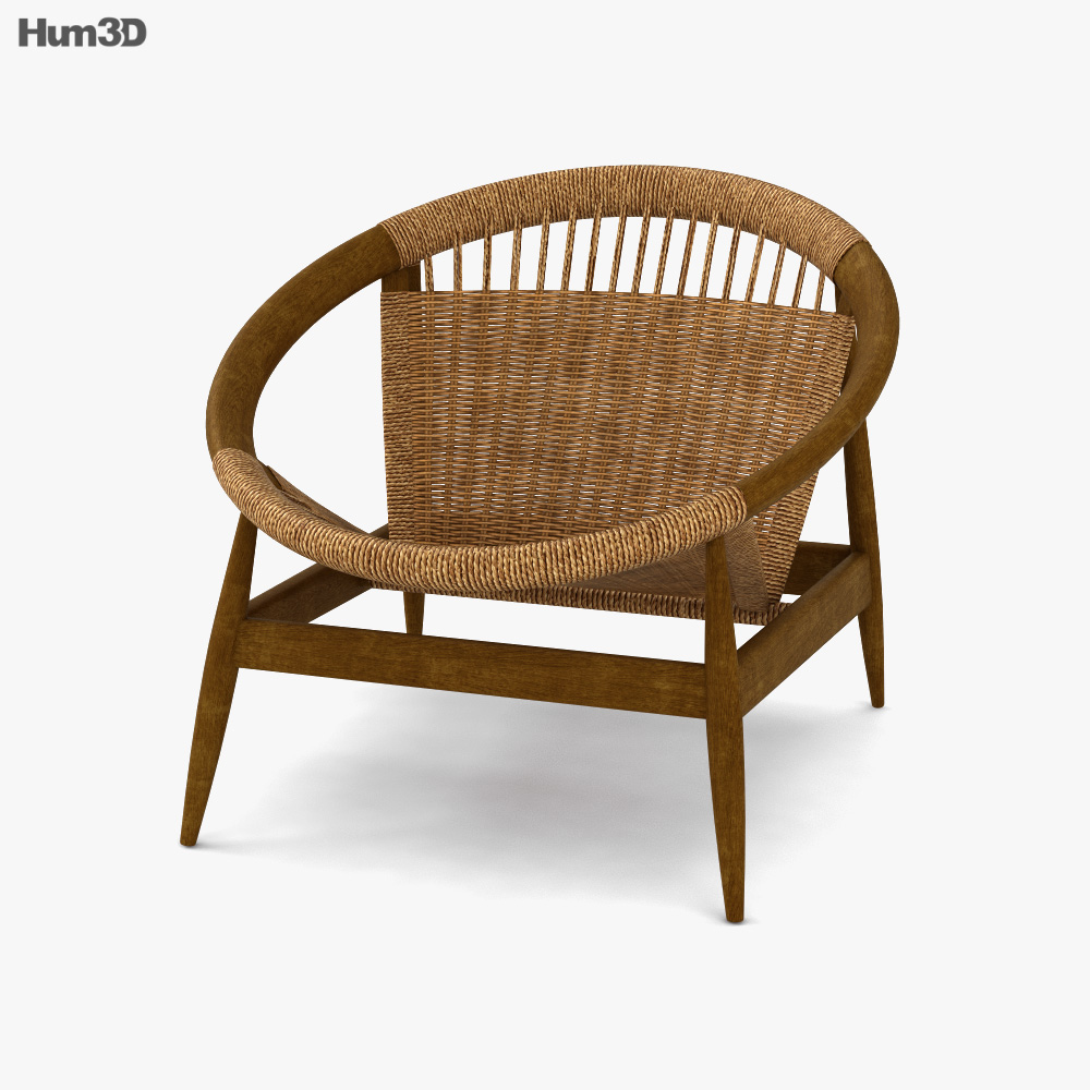 Illum Wikkelso Ringstol 椅子 3D模型