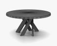 Pierre Chapo T21 Dining table 3d model