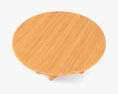Pierre Chapo T21 Dining table 3d model