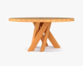 Pierre Chapo T21 Dining table 3d model