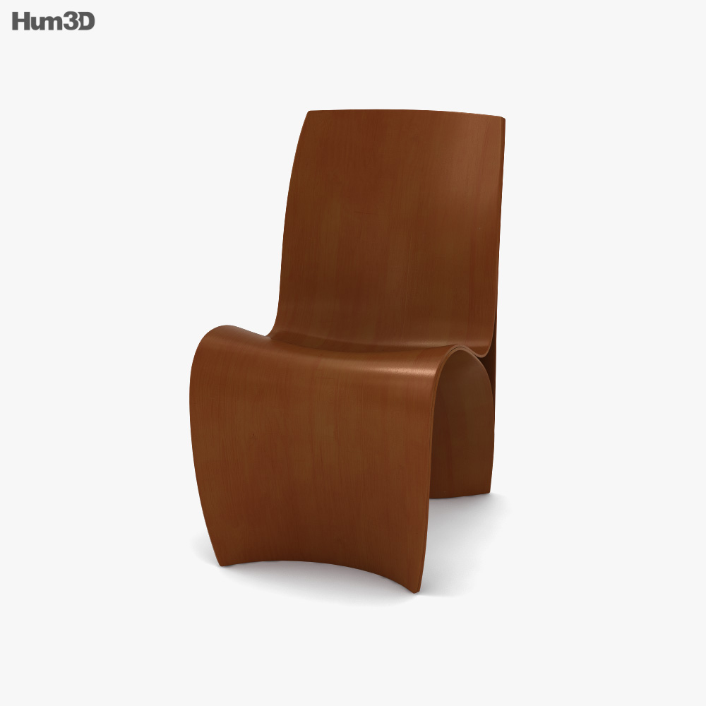 Ron Arad Three Skin Cadeira Modelo 3d